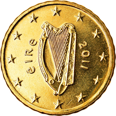 REPUBLIKA IRLANDII, 
            
               10 Euro Cent, 
            
               2011