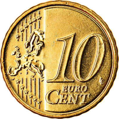 REPUBLIKA IRLANDII, 
            
               10 Euro Cent, 
            
               2011