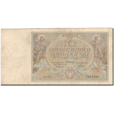 Banknot, 
            
               Polska, 
            
               10 Zlotych