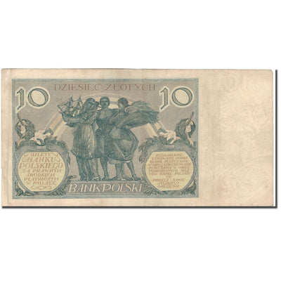 Banknot, 
            
               Polska, 
            
               10 Zlotych