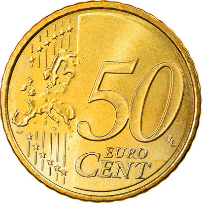 Hiszpania, 
            
               50 Euro Cent, 
            
               2009