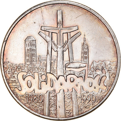 Polska, 
            
               100000 Zlotych, 
            
               1990