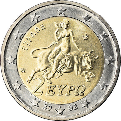 Grecja, 
            
               2 Euro, 
            
               2002