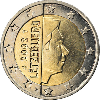 Luksemburg, 
            
               2 Euro, 
            
               2002