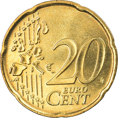 Włochy, 
            
               20 Euro Cent, 
            
               2005